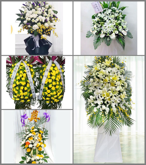 福建泉州德化县桂阳乡白事花篮预定